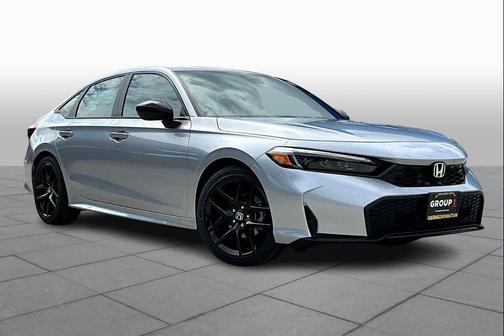 Solar Silver Metallic 2026 Honda Civic Sport