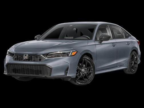 Gray 2026 Honda Civic Hybrid Sport