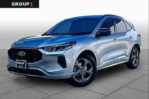 Iconic Silver Metallic 2024 Ford Escape ST-Line
