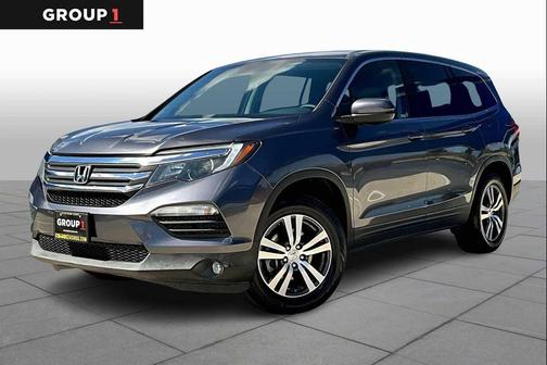 Modern Steel Metallic 2018 Honda Pilot EX