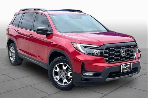 Radiant Red Metallic II 2023 Honda Passport AWD TrailSport