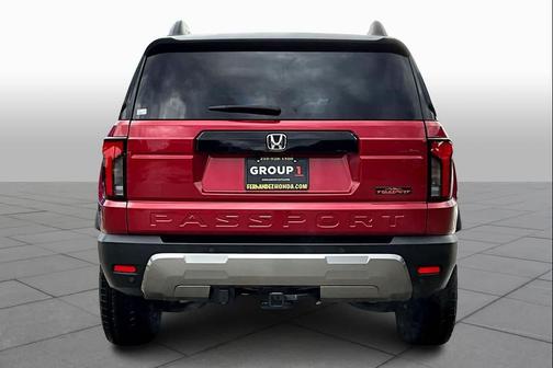 Radiant Red Metallic II 2026 Honda Passport AWD TrailSport