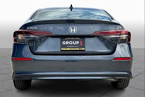 Meteorite Gray Metallic 2026 Honda Civic LX