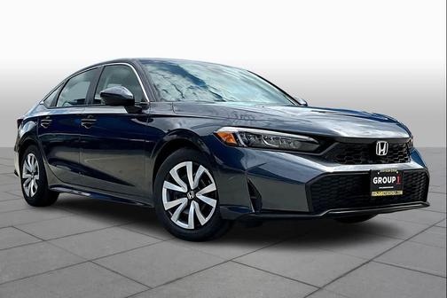 Meteorite Gray Metallic 2026 Honda Civic LX