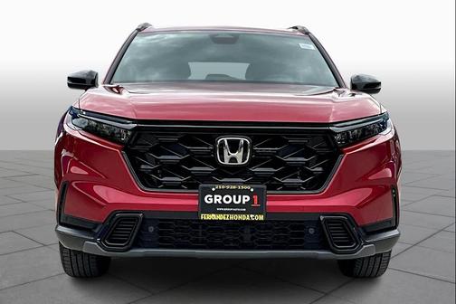 Radiant Red Metallic 2026 Honda CR-V Hybrid Sport-L FWD