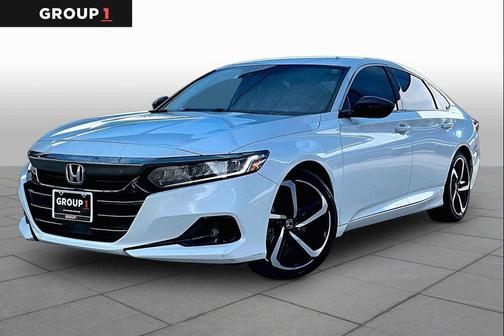 Platinum White Pearl 2022 Honda Accord Sport SE 1.5T