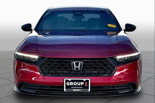 Radiant Red Metallic 2024 Honda Accord Hybrid Sport