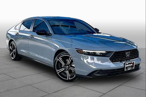 Urban Gray Pearl 2025 Honda Accord Hybrid Sport
