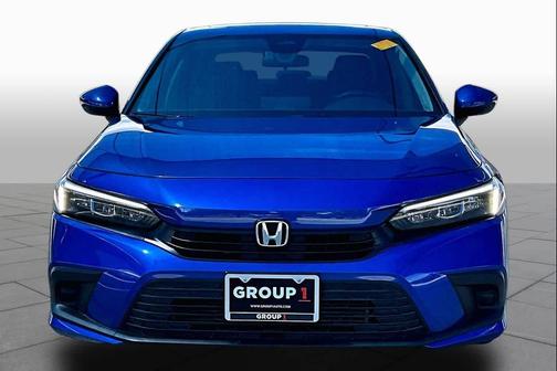 Aegean Blue Metallic 2024 Honda Civic EX