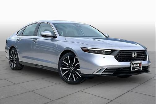 Solar Silver Metallic 2026 Honda Accord Hybrid Touring