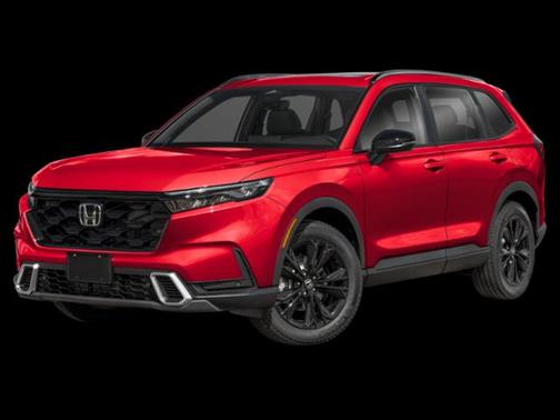 Radiant Red Metallic 2026 Honda CR-V Hybrid Sport Touring AWD