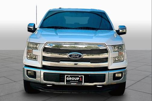 White Platinum Metallic Tri-Coat 2016 Ford F-150 Lariat