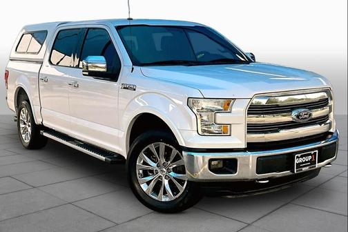 White Platinum Metallic Tri-Coat 2016 Ford F-150 Lariat