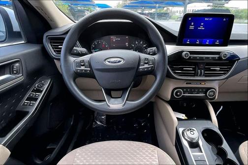 Star White Metallic Tri-Coat 2020 Ford Escape SE