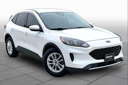 Star White Metallic Tri-Coat 2020 Ford Escape SE