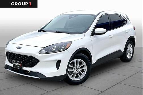 Star White Metallic Tri-Coat 2020 Ford Escape SE