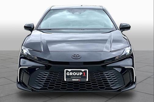 Midnight Black Metallic 2025 Toyota Camry SE