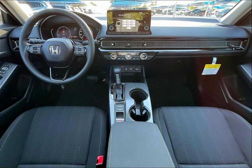 Platinum White Pearl 2026 Honda Civic LX