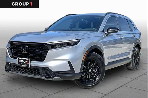 Lunar Silver Metallic 2024 Honda CR-V Hybrid Sport FWD