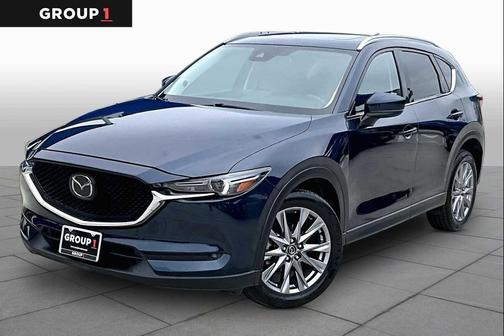 Deep Crystal Blue Mica 2021 Mazda CX-5 Grand Touring