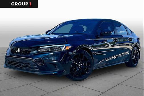 Crystal Black Pearl 2024 Honda Civic Sport