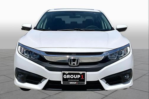 White Orchid Pearl 2017 Honda Civic EX-T