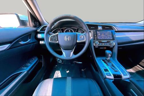 White Orchid Pearl 2017 Honda Civic EX-T