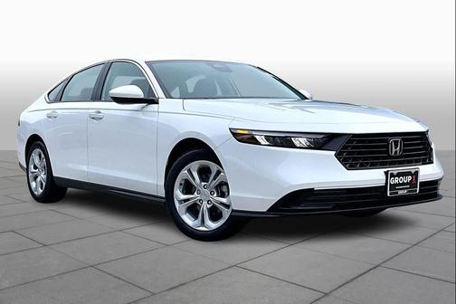 Platinum White Pearl 2026 Honda Accord LX 1.5T