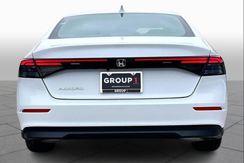 Platinum White Pearl 2026 Honda Accord LX 1.5T