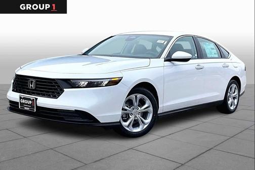 Platinum White Pearl 2026 Honda Accord LX 1.5T