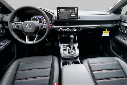 Platinum White Pearl 2026 Honda CR-V Hybrid Sport-L FWD