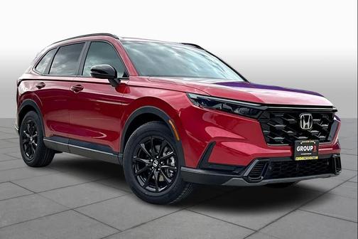 Radiant Red Metallic 2026 Honda CR-V Hybrid Sport-L FWD
