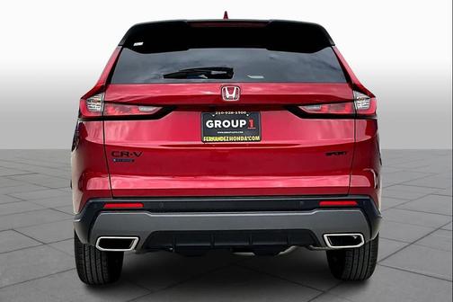 Radiant Red Metallic 2026 Honda CR-V Hybrid Sport-L FWD