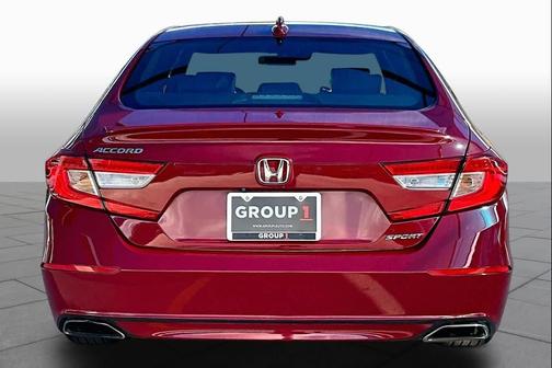 San Marino Red 2019 Honda Accord Sport