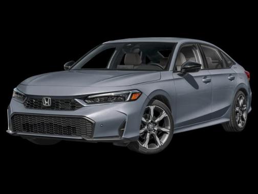 Gray 2026 Honda Civic Hybrid Sport Touring
