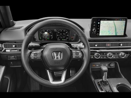 Gray 2026 Honda Civic Hybrid Sport Touring
