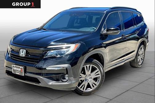 Crystal Black Pearl 2022 Honda Pilot AWD Sport