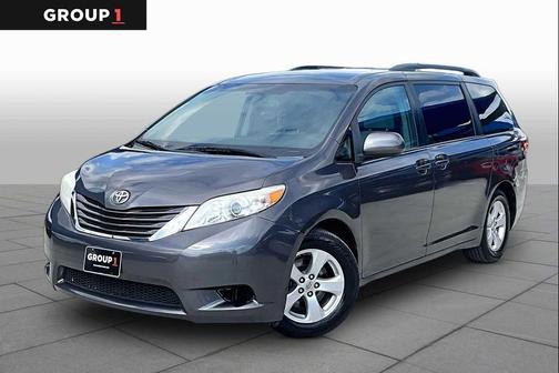 Predawn Gray Mica 2015 Toyota Sienna LE