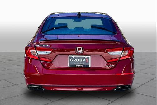 San Marino Red 2021 Honda Accord Sport 1.5T