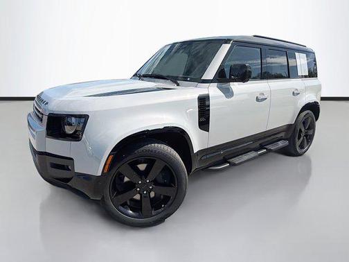 Gray 2026 Land Rover Defender P400 X-Dynamic SE