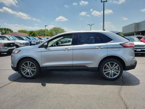 ICONIC SILVER 2024 Ford Edge TITANIUM