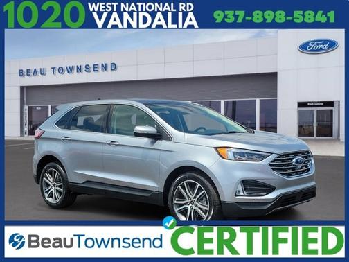 ICONIC SILVER 2024 Ford Edge TITANIUM