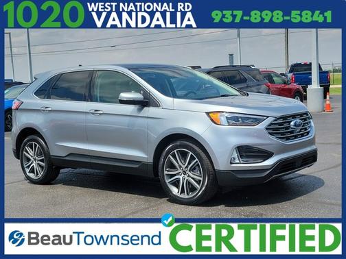 ICONIC SILVER 2024 Ford Edge TITANIUM