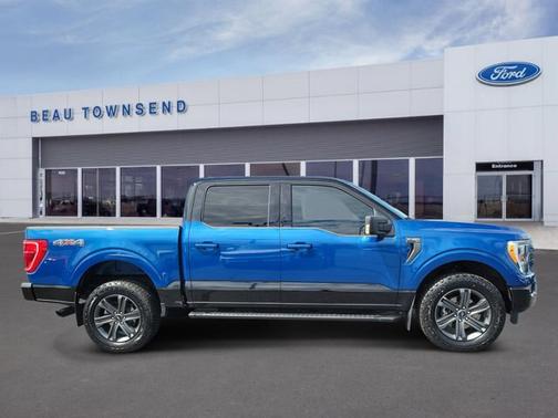 ATLAS BLUE METALLIC 2023 Ford F-150 XLT