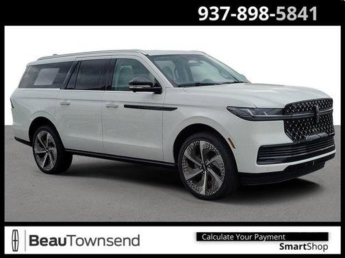 White Metallic 2026 Lincoln Navigator L Black Label