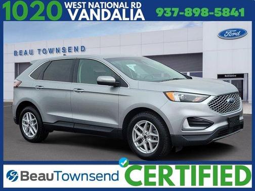 Silver Metallic 2024 Ford Edge SEL