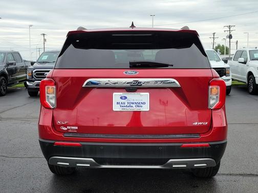 RAPID RED MET TINTED CC 2023 Ford Explorer XLT