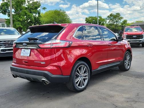 RAPID RED TINTED CC 2020 Ford Edge TITANIUM