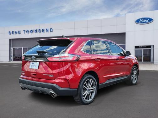 RAPID RED TINTED CC 2020 Ford Edge TITANIUM
