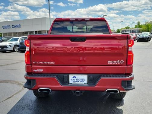 Radiant Red 2025 Chevrolet Silverado 1500 HIGH COUNTRY